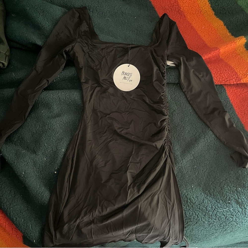 NWT Princess Polly Black Longsleeve Dress